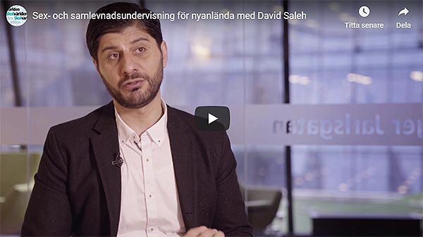 Intervju med David Saleh på Skolvärlden.se