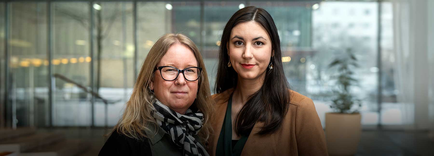Karin Nystås och Sofia Hindhammar - författare på Gothia Kompetens | © Ellika Henrikson