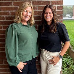 Pernilla Unevik och Anna Samsioe - författare på Gothia Kopmetens