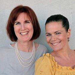 Karin Boberg och Anna Sterlinger Ahlring - författare och föreläsare på Gothia Kompetens | © Seán McDevitt