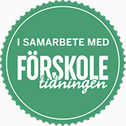 Grönt runt märke: i samarbete med Förskoletidningen | © Gothia Kompetens
