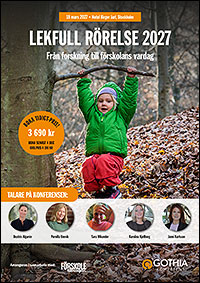 Programmet på konferensen Lekfull rörelse 2027