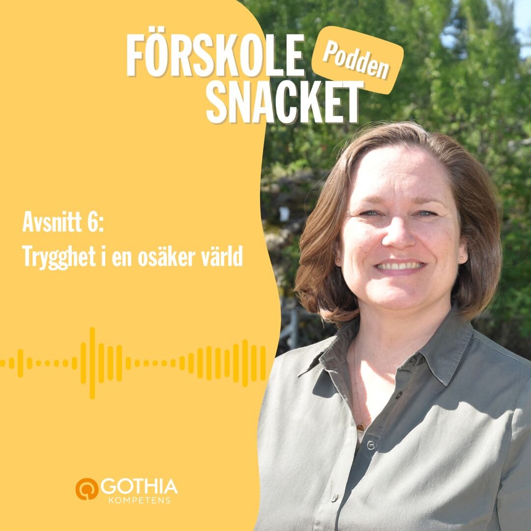Podcasten Förskolesnacket - avsnitt 6 - Katja Taimela | © Gothia Kompetens