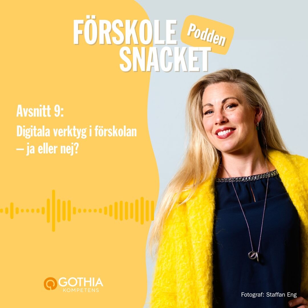 Podcasten Förskolesnacket - avsnitt 9 - Susanne Kjällander | © Gothia Kompetens