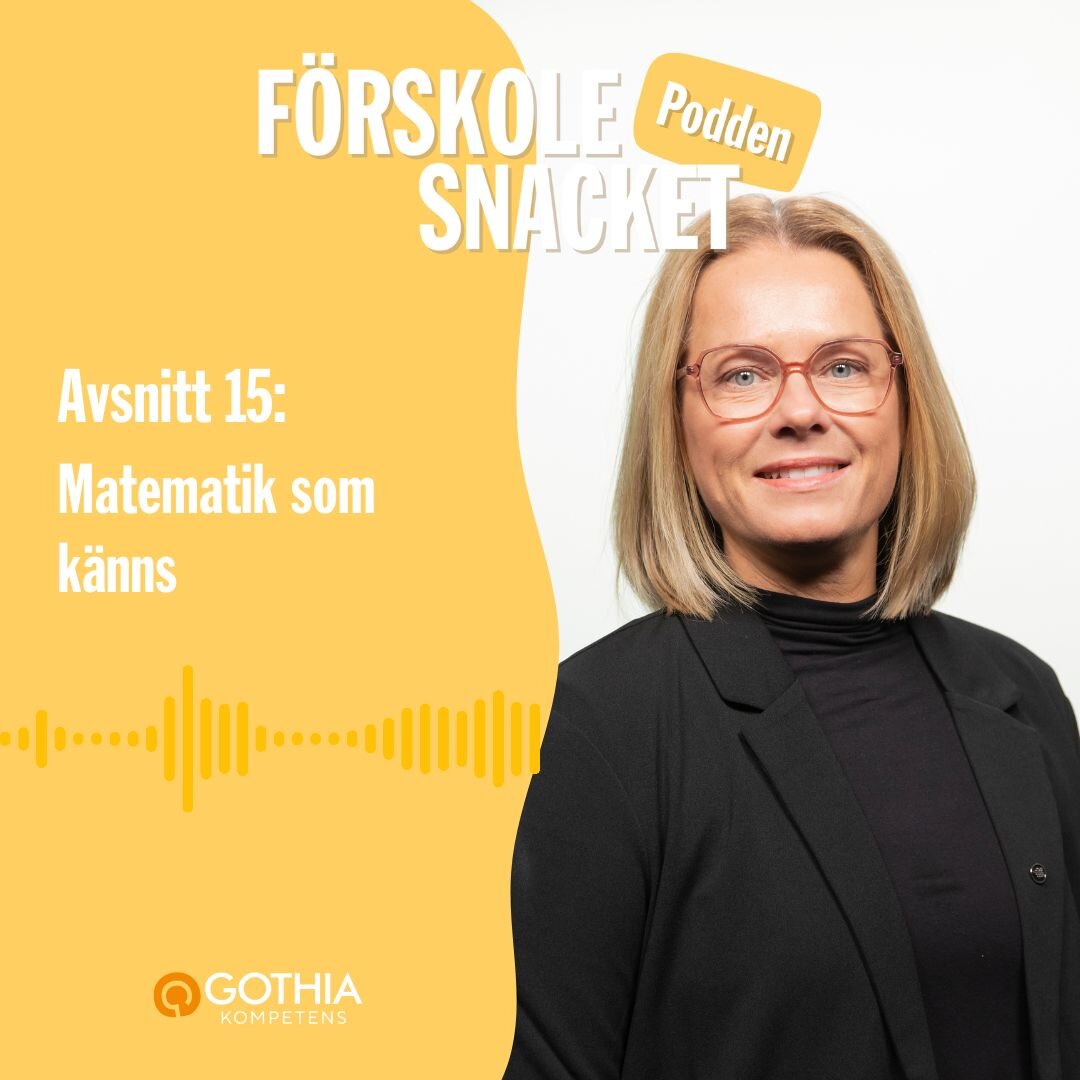 Podcasten Förskolesnacket - avsnitt 15 - Hanna Palmér | © Gothia Kompetens