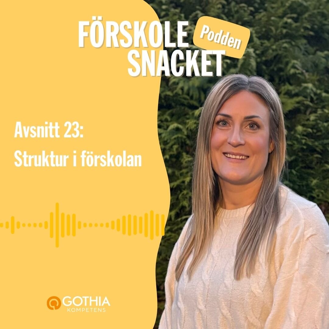Podcasten Förskolesnacket - avsnitt 23 - Sanna Wisäter | © Gothia Kompetens