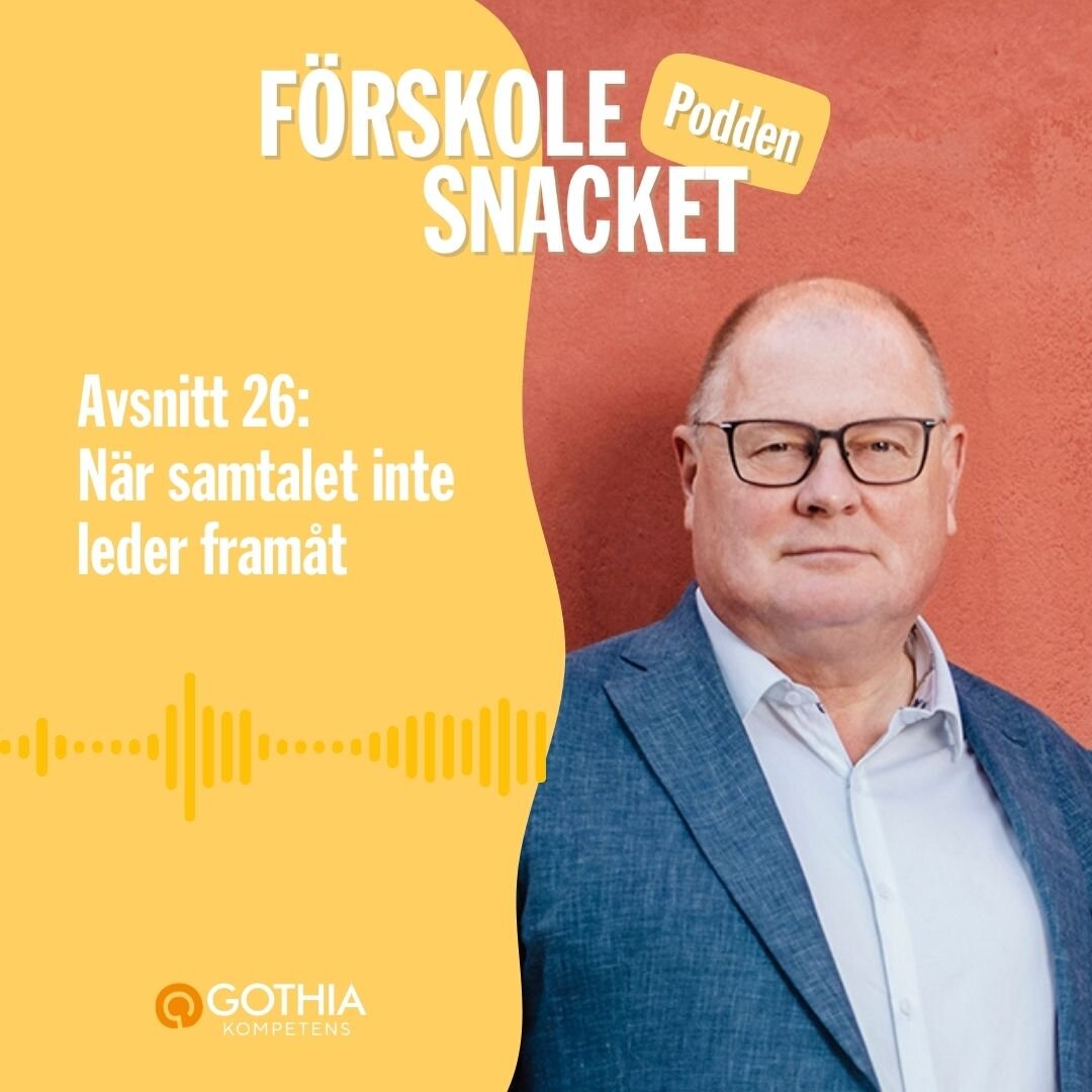 Podcasten Förskolesnacket - avsnitt 26 - Jakob Carlander | © Gothia Kompetens